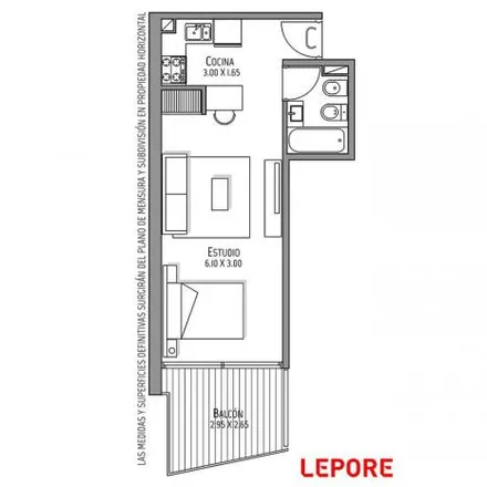 Buy this studio apartment on Ensenada 299 in Floresta, C1407 GZQ Buenos Aires
