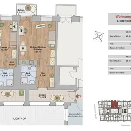 Rent this 1 bed apartment on f6 Cigarettenfabrik Dresden GmbH in Gottleubaer Straße, 01277 Dresden