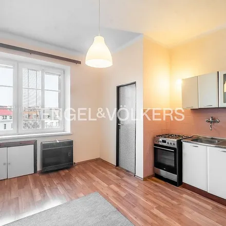 Rent this 1 bed apartment on Strašínská 1137/24 in 100 00 Prague, Czechia