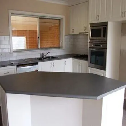 Rent this 3 bed apartment on Caraselle Avenue in Wangaratta VIC 3677, Australia
