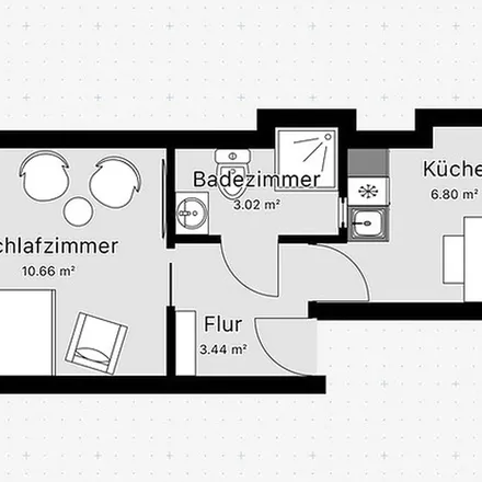 Image 2 - Deutschherrnstraße 7, 66117 Saarbrücken, Germany - Apartment for rent