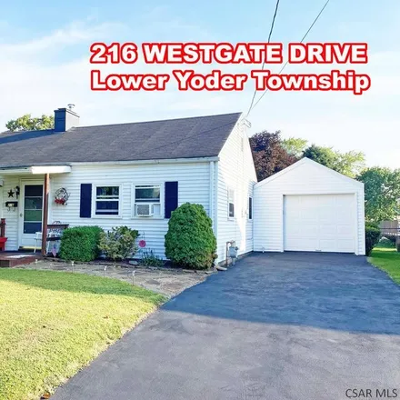 Buy this 3 bed house on 214 Westgate Drive in Lower Yoder Township, PA 15905