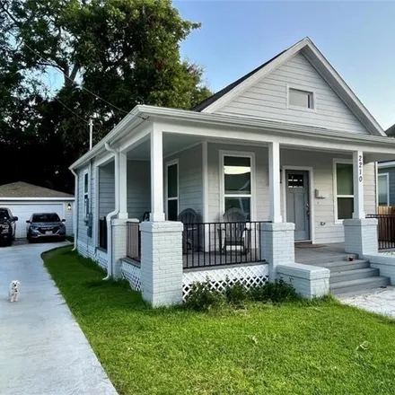 Rent this 3 bed house on 2248 Sumpter Street in Houston, TX 77026
