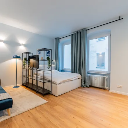 Rent this 1 bed apartment on Aphrodite Massage Studios in Rheinsberger Straße 70, 10115 Berlin