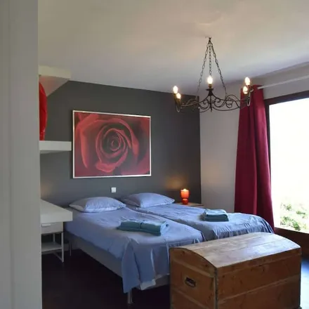 Rent this 4 bed house on Montbrun Des Corbieres in 4 Rue du 14 Juillet, 11700 Montbrun-des-Corbières