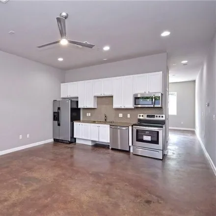 Rent this 1 bed condo on 2931 East 12th Street in Austin, TX 78702