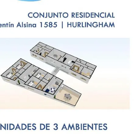 Buy this 2 bed apartment on Juan de Garay 1998 in Partido de Hurlingham, 1686 Hurlingham