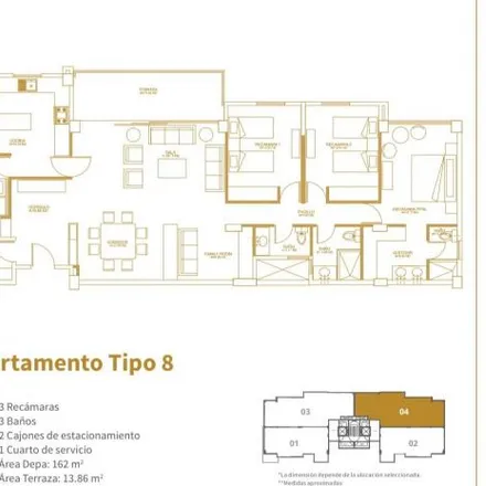 Rent this 4 bed apartment on unnamed road in Delegaciön Santa Rosa Jáuregui, 76100