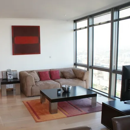 Rent this 2 bed apartment on Marriott Executive Apartments in 22 Hertsmere Road, Canary Wharf