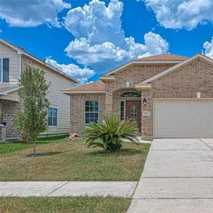 Rent this 3 bed house on 7481 Stallion Trail Drive in Harris County, TX 77338