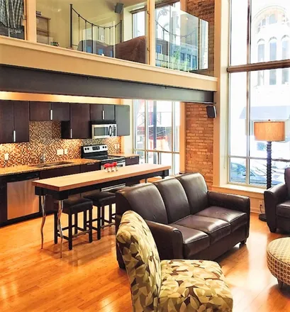 Rent this 1 bed condo on 65 Monroe Center street