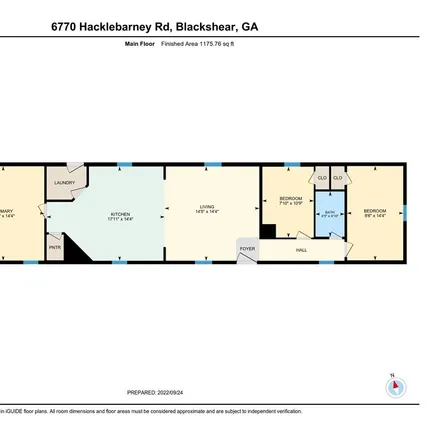 Image 2 - 6850 Hacklebarney Road, Blackshear, Pierce County, GA 31516, USA - House for sale