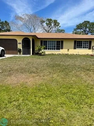 Buy this 3 bed house on 1698 Southwest Southworth Terrace in Port Saint Lucie, FL 34953