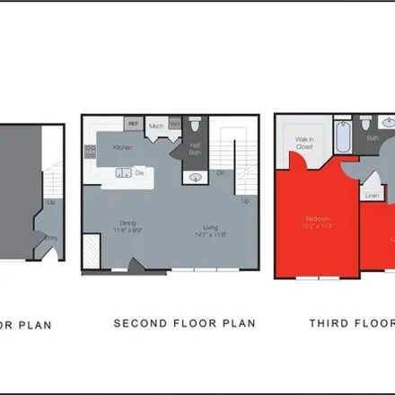 Image 8 - 234 Brahms Court, Wheaton, IL 60189, USA - House for rent