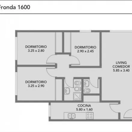 Buy this 3 bed apartment on Avenida Juan Bautista Justo 4960 in Villa General Mitre, C1416 DKQ Buenos Aires