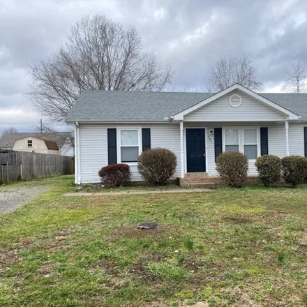 Rent this 3 bed house on 584 Bridgette Drive in Clarksville, TN 37042