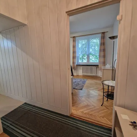 Rent this studio apartment on Stanisława Dubois 12 in 00-188 Warsaw, Poland