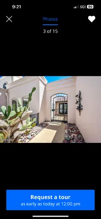Rent this 3 bed townhouse on 8010 N. Casa carmen