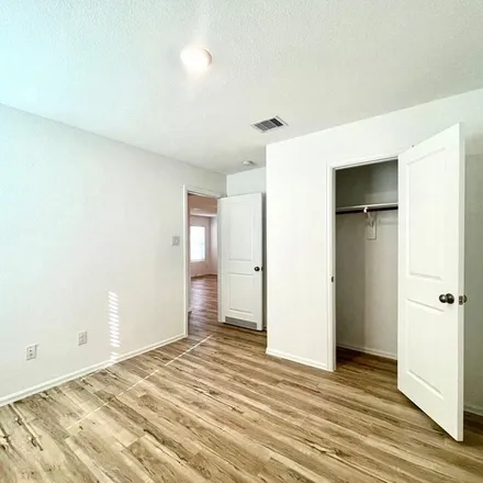 Rent this 3 bed apartment on Hurston Park Trail in Fresno, TX 77545