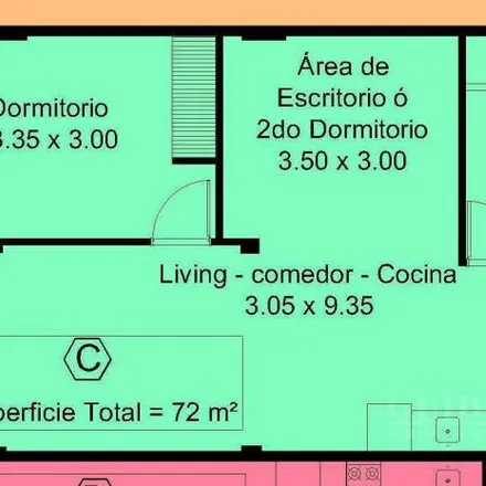 Buy this 1 bed apartment on Virrey Liniers 1262 in Boedo, C1225 ABQ Buenos Aires