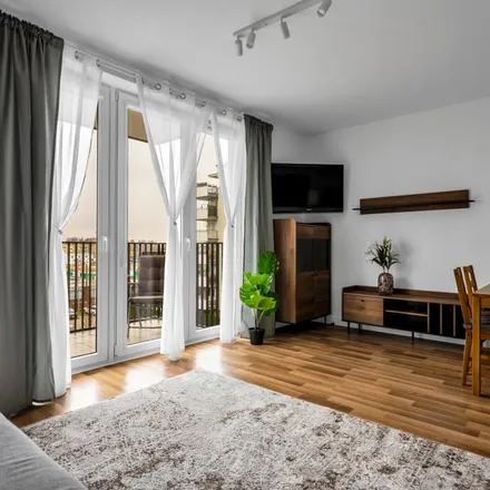 Rent this studio apartment on Górczewska in 02-464 Warsaw, Poland