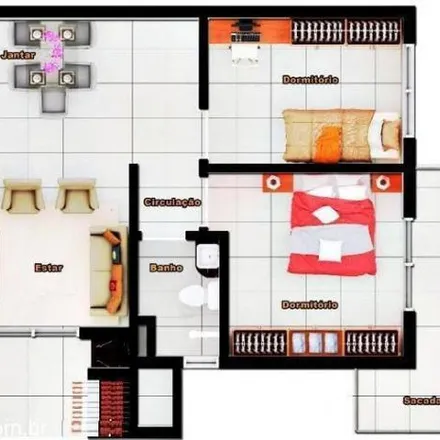 Buy this 3 bed apartment on Rua Bandeirantes in Bom Princípio, Gravataí - RS