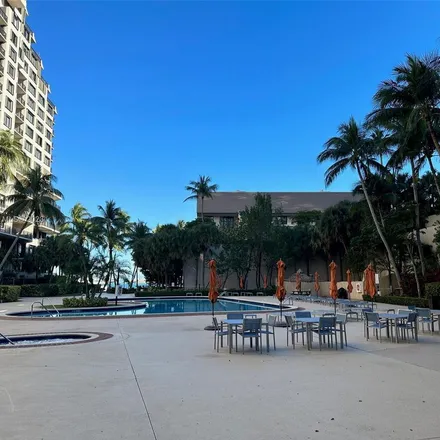 Rent this 1 bed apartment on Brickell Key II in 540 Brickell Key Drive, Torch of Friendship