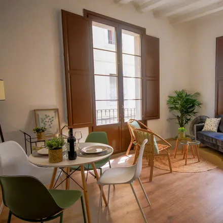 Rent this 1 bed room on Carrer de Santa Madrona in 08001 Barcelona, Spain