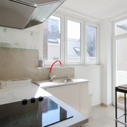 Rent this studio apartment on Boulevard de Waterloo - Waterloolaan 14 in 1000 Brussels, Belgium