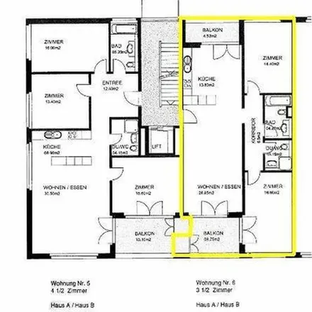 Rent this 4 bed apartment on Herrenacker in Wiswandstrasse, 8543 Wiesendangen