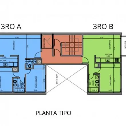 Buy this 2 bed apartment on Bragado 6127 in Partido de Avellaneda, 1875 Wilde