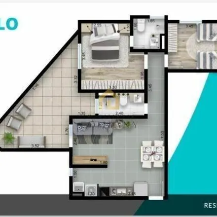 Buy this 2 bed apartment on Rua Primeiro de Maio in Central Parque, Sorocaba - SP