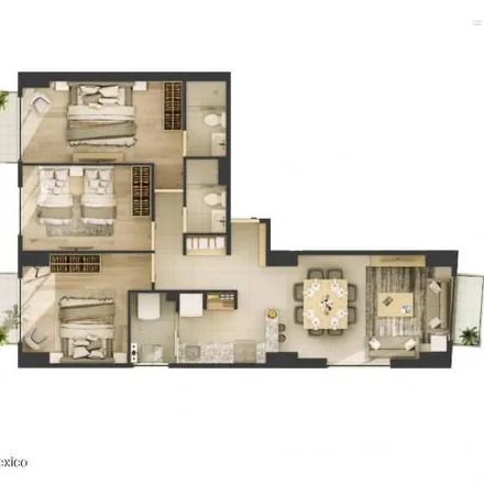 Buy this 3 bed apartment on Callejón San Pedro in Colonia San Antonio, 02710 Mexico City