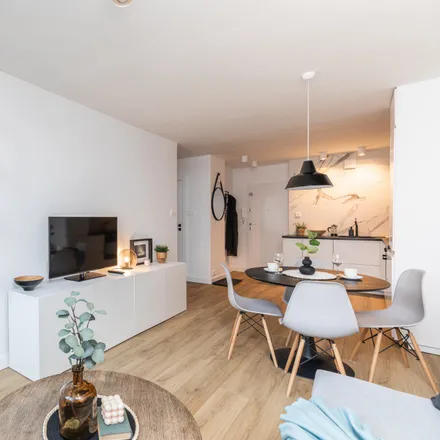 Rent this 1 bed apartment on Aleja Jana Pawła II 26 in 00-133 Warsaw, Poland