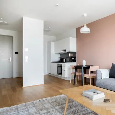 Rent this 1 bed apartment on Schulgarten Kagran in Siebeckstraße, 1220 Vienna