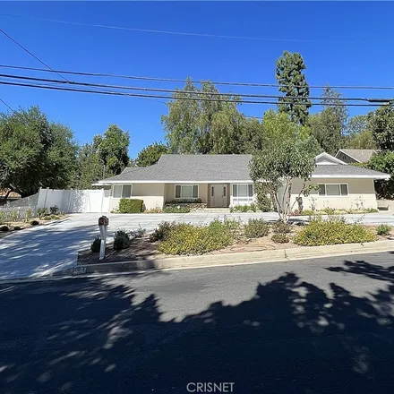 Rent this 4 bed house on 20323 Ruston Road in Los Angeles, CA 91364