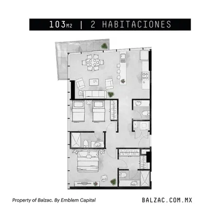 Image 4 - Blanc Eventos, Avenida Constitución, 64060 Monterrey, NLE, Mexico - Apartment for sale