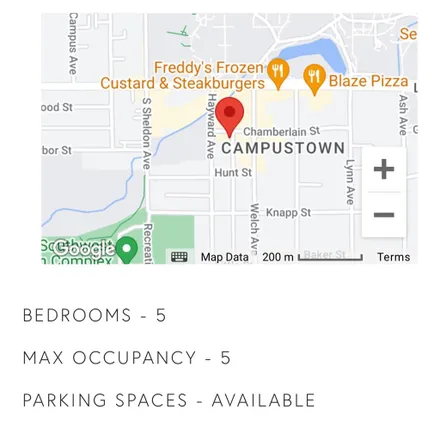 Rent this 1 bed room on Finesse Spa Salon Campustown in 2520 Chamberlain Street, Ames