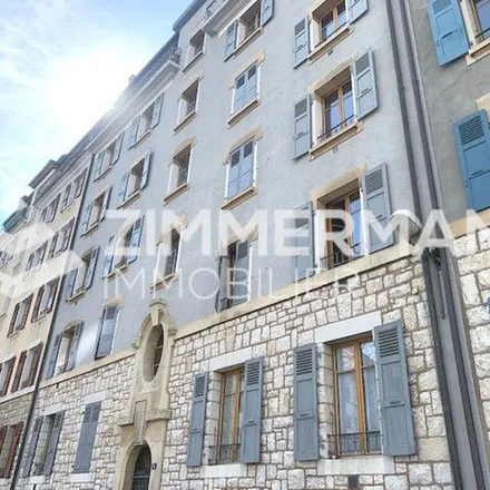 Rent this 1 bed apartment on Rue des Confessions 17 in 1203 Geneva, Switzerland