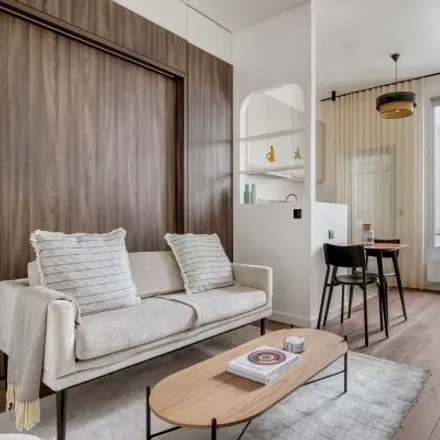 Rent this studio apartment on 68 Rue Quincampoix in 75003 Paris, France