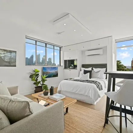 Rent this 1 bed apartment on Bashful House in 110 Brougham Street, Potts Point NSW 2011