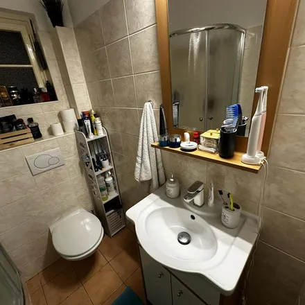 Rent this 2 bed apartment on Na Hutích 766/7 in 160 00 Prague, Czechia
