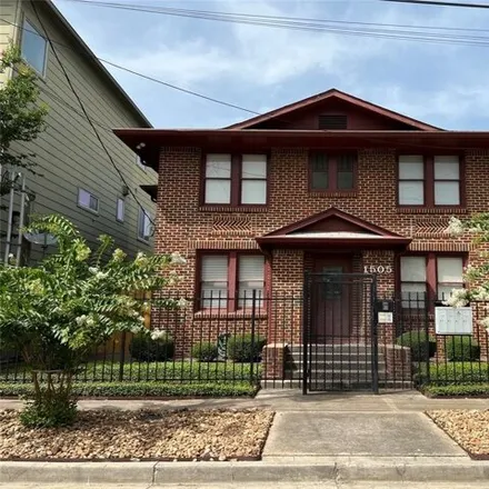 Rent this 1 bed house on 1531 Rosewood Street in Houston, TX 77004