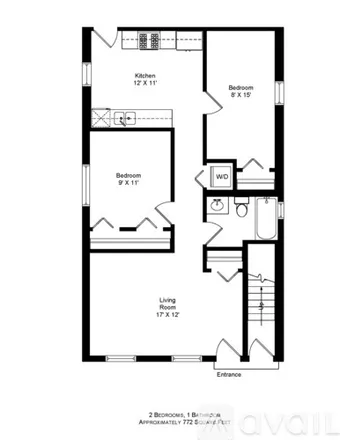 Image 9 - 1901 W 21st Pl, Unit 1F - Apartment for rent