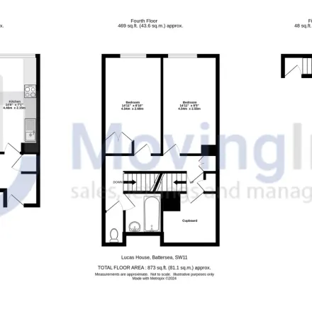 Image 9 - Lucas Court, Strasburg Road, London, SW11 5HZ, United Kingdom - Apartment for rent