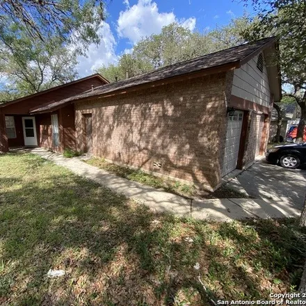 Rent this 2 bed duplex on 8913 Hambledon Drive in San Antonio, TX 78250