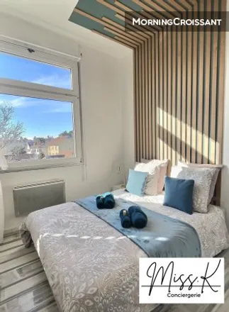 Rent this 1 bed apartment on Mâcon in Cité de Bioux, FR