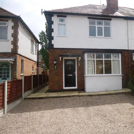 Rent this 3 bed duplex on Kitling Greaves Lane in Burton-on-Trent, DE13 0PB
