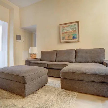 Rent this 3 bed apartment on Monastery of St. Augustine in Campo Marzio in Via della Scrofa 80, 00186 Rome RM