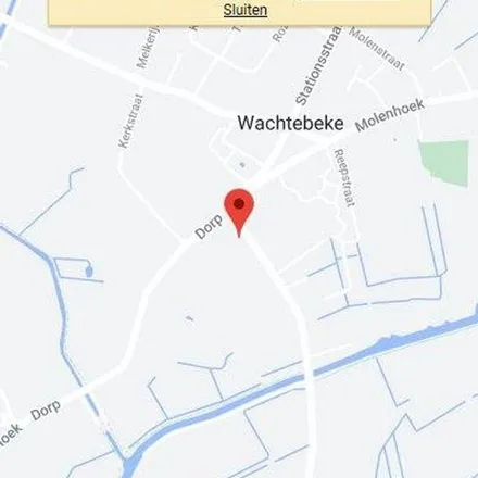 Rent this 3 bed apartment on Dorp 62 in 9185 Wachtebeke, Belgium